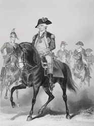 Porträt von Friedrich Wilhelm Baron von Steuben